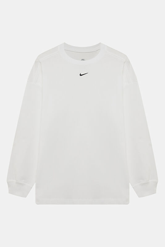 Sportswear Essential Beyaz O Yaka Kadın T-Shirt