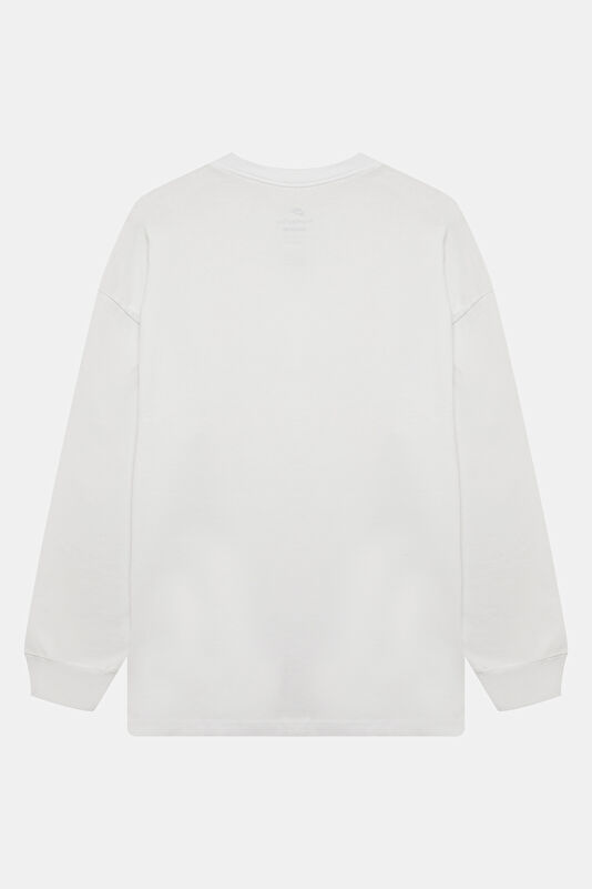 Sportswear Essential Beyaz O Yaka Kadın T-Shirt 2