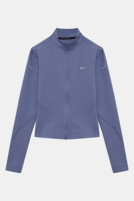 Swift Lacivert Dik Yaka Kadın Sweatshirt