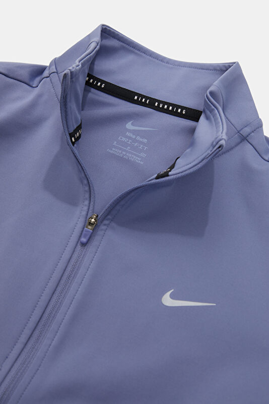 Swift Lacivert Dik Yaka Kadın Sweatshirt 3