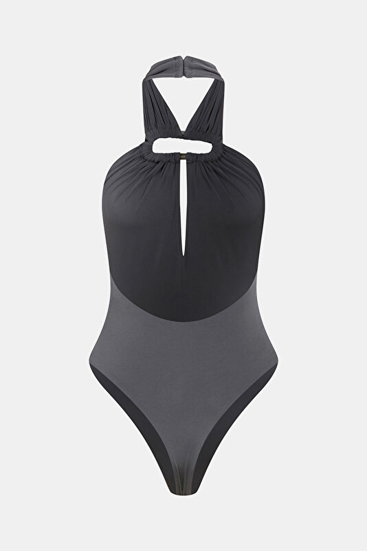 Gri Kadın Body 2