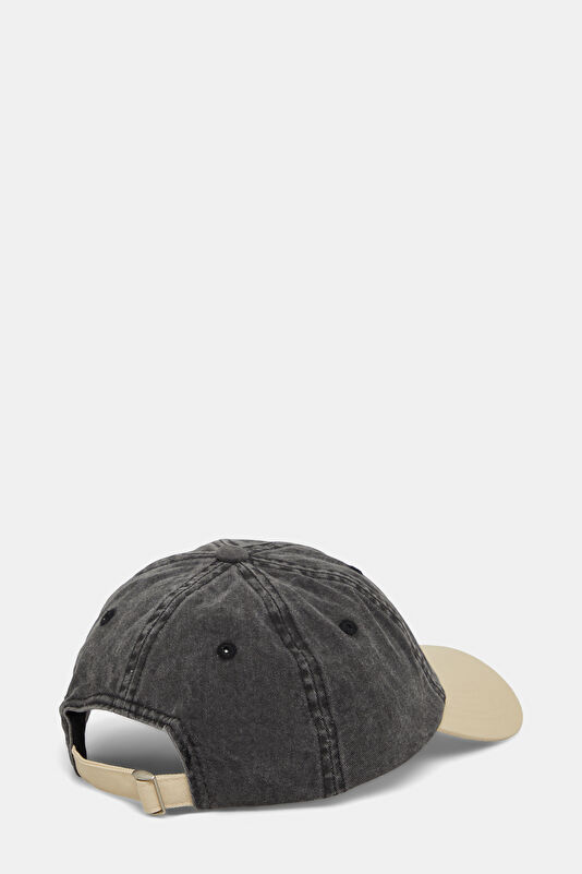 Black Embroidered Hat 2