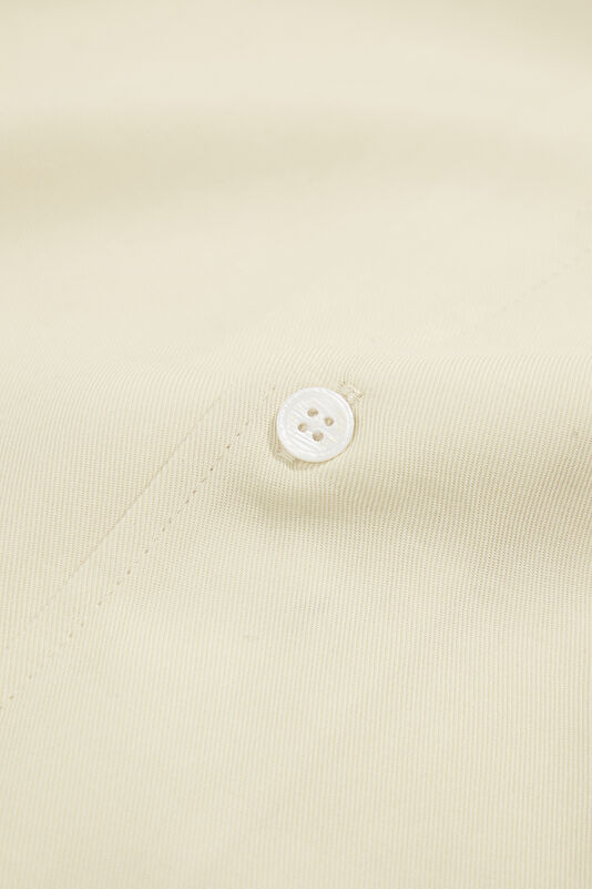 Relax Fit Beige Resort Neck Men's Shirt 4