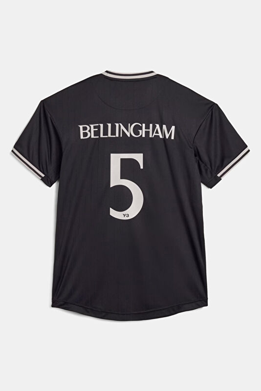 Relax Kalıp Siyah Bisiklet Yaka Nakışlı Erkek T-Shirt 2