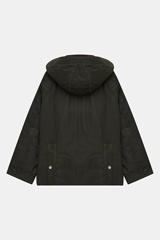 X Paul Smith Bedale Wax Haki Kadın Kaban 2