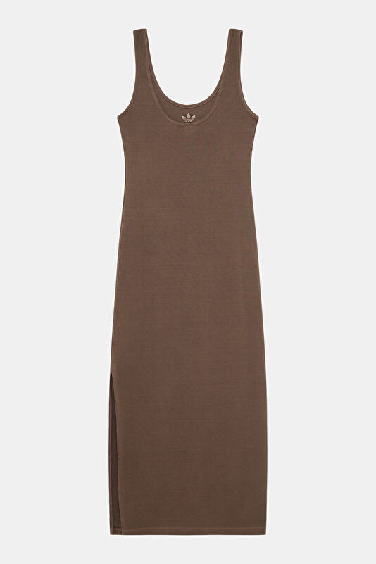 Brown Midi Women's Dress 2
