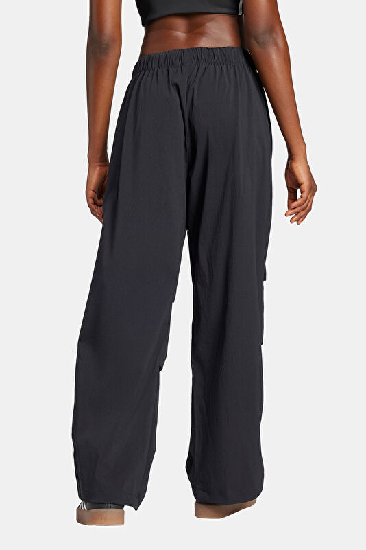 Siyah Loose Fit Kadın Pantolon 3