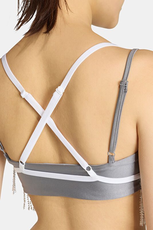Silver Women's Bralette 3