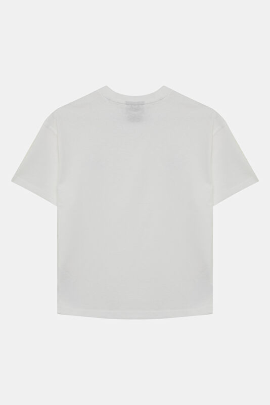 Beyaz Kadın T-Shirt 2