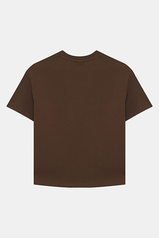 Kahve Kadın T-Shirt 2