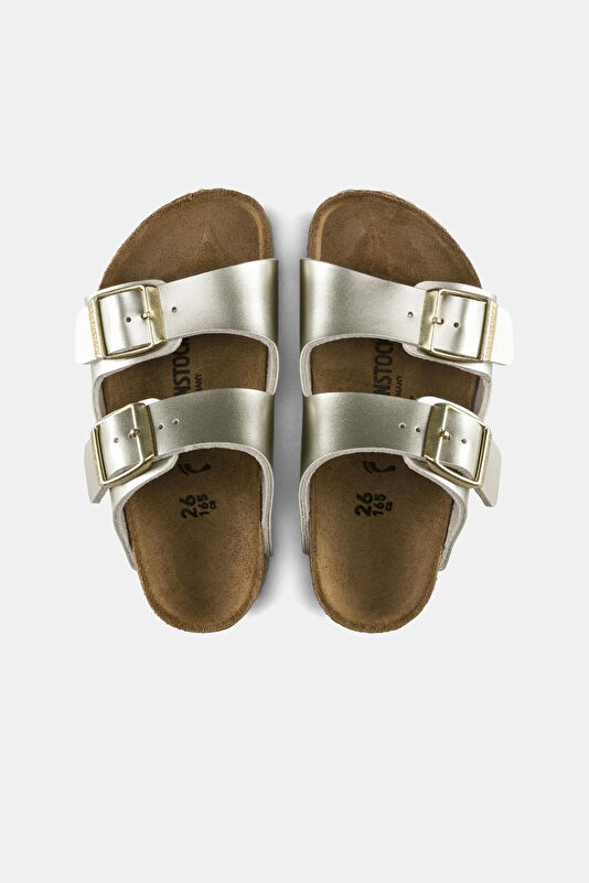 Arizona BF Electric Metallic Gold Children's Slippers 4