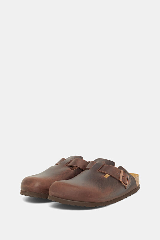 Boston Leoi Dark Brown Men's Slippers 2