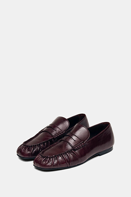Aven Rift Leather Bordo Kadın Ayakkabı 2