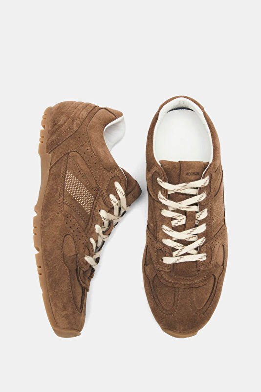Tb.56 Suede Leather Taba Kadın Spor Ayakkabı 2