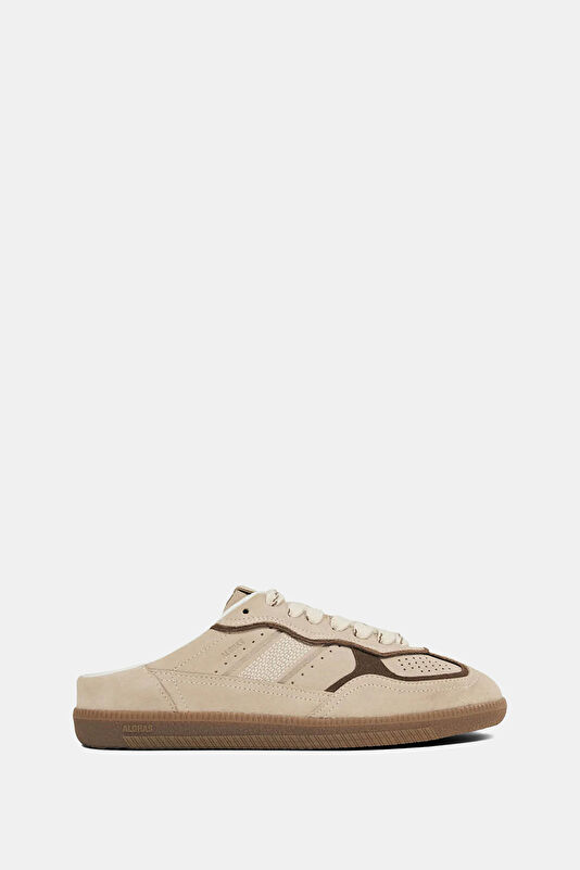 Tb.490 Mule Leather Cream Women's Sneakers