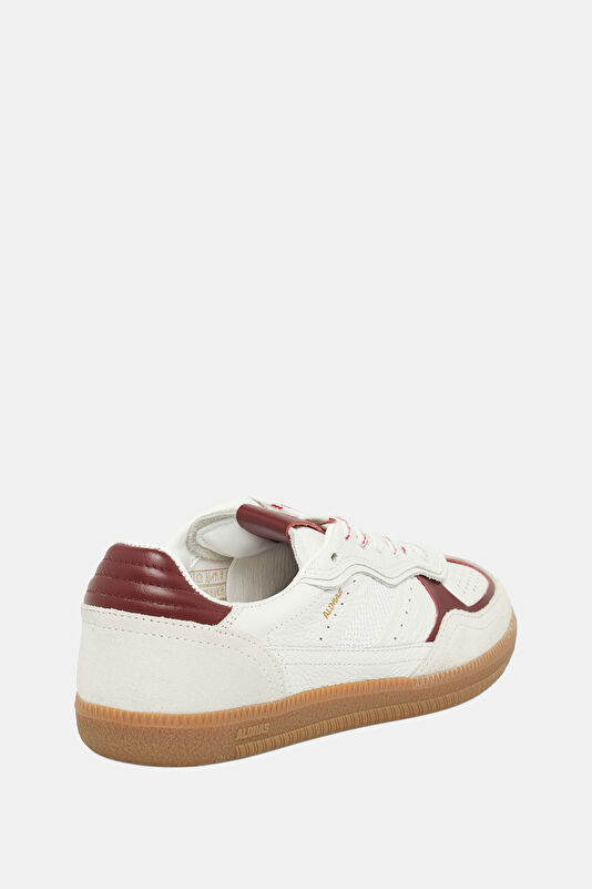 Tb.490 Rife Grain Leather Burgundy Women's Sneakers 3