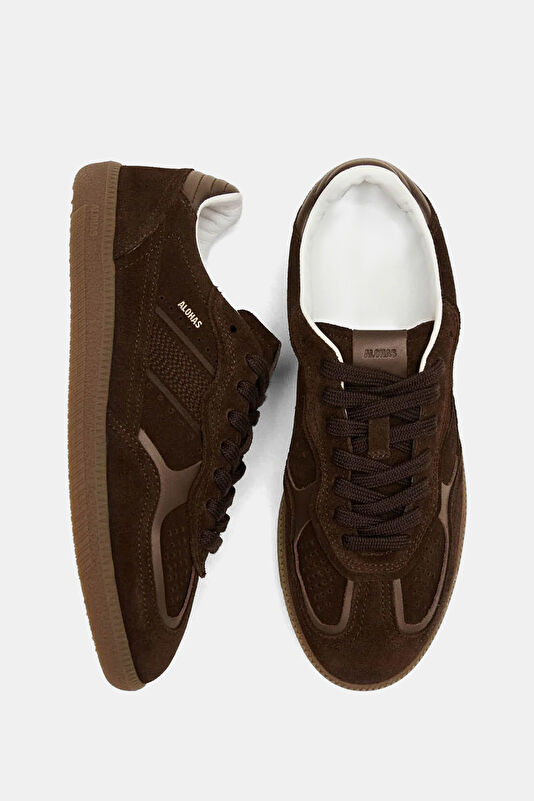 Tb.490 Rife Leather Koyu Kahve Kadın Spor Ayakkabı 3
