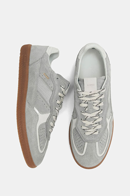 Tb.490 Rife Leather Açık Gri Kadın Spor Ayakkabı 3