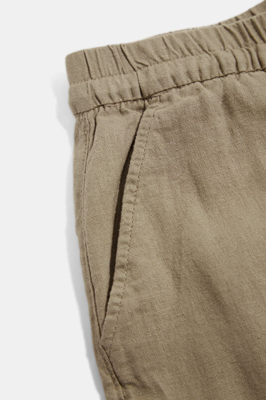 Mink Straight Linen Women's Pants 4