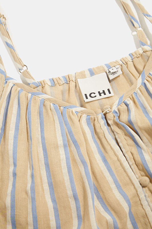 Mink Striped Strappy Women's Blouse 3