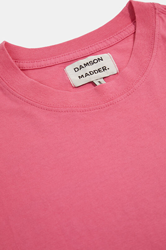 Pink Crew Neck Women's T-Shirt 3