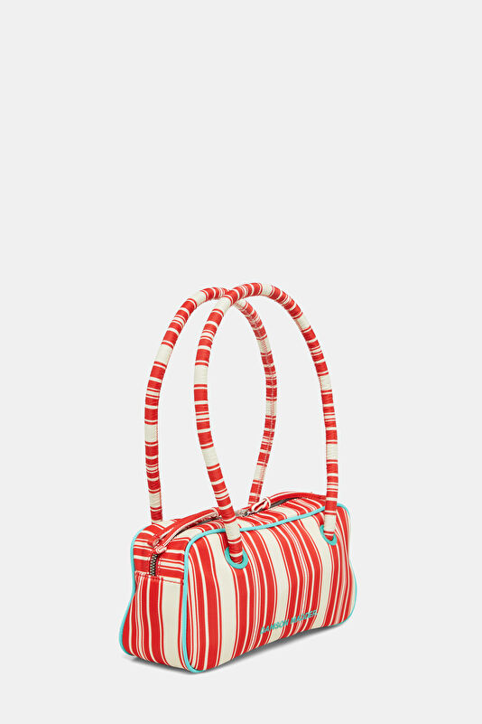 Red Patterned Bag 2