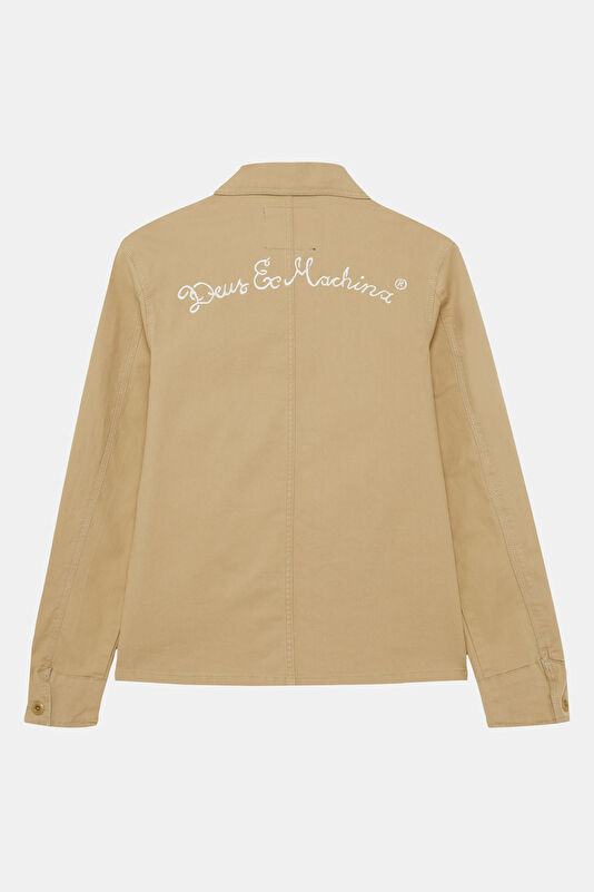 Beige Buttoned Women's Jacket 2