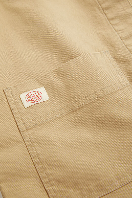 Beige Buttoned Women's Jacket 4