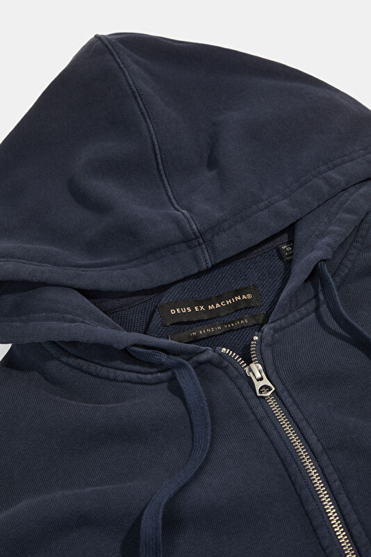 Lacivert Kapuşonlu Kadın Sweatshirt 3
