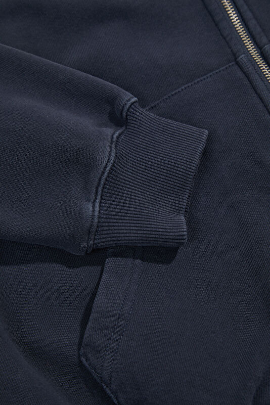Lacivert Kapuşonlu Kadın Sweatshirt 4