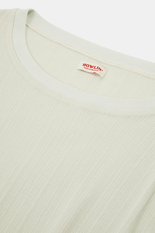 Açık Yeşil O Yaka Kadın T-Shirt 3