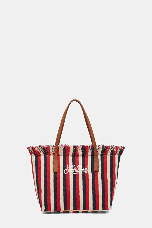 Red Striped Bag