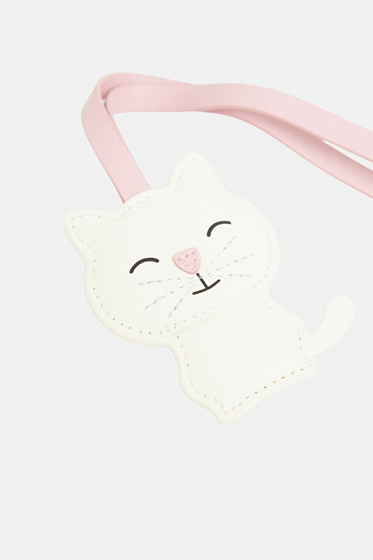 White Leather Charm 2