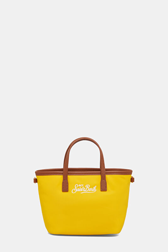 City Bag Mini Nylon Yellow Bag
