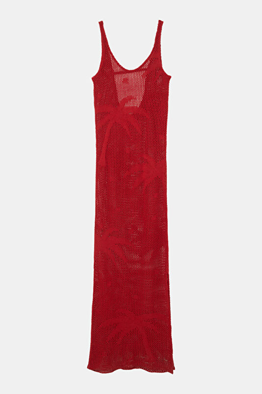 Red Maxi Women's Dress