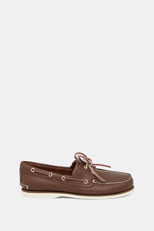 Classic Brown Men's Boat Shoes