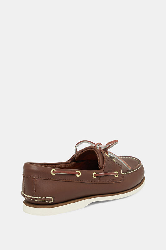 Classic Brown Men's Boat Shoes 3