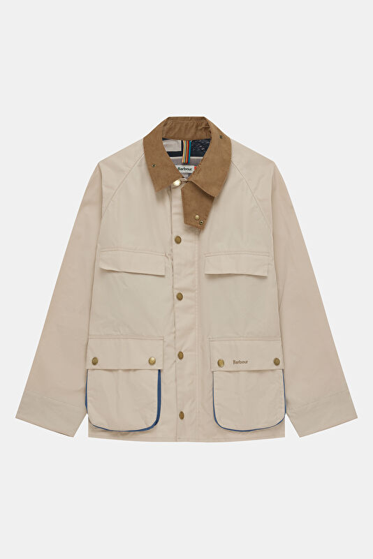 X Paul Smith Sugarlump Bedale Casual Krem Erkek Mont