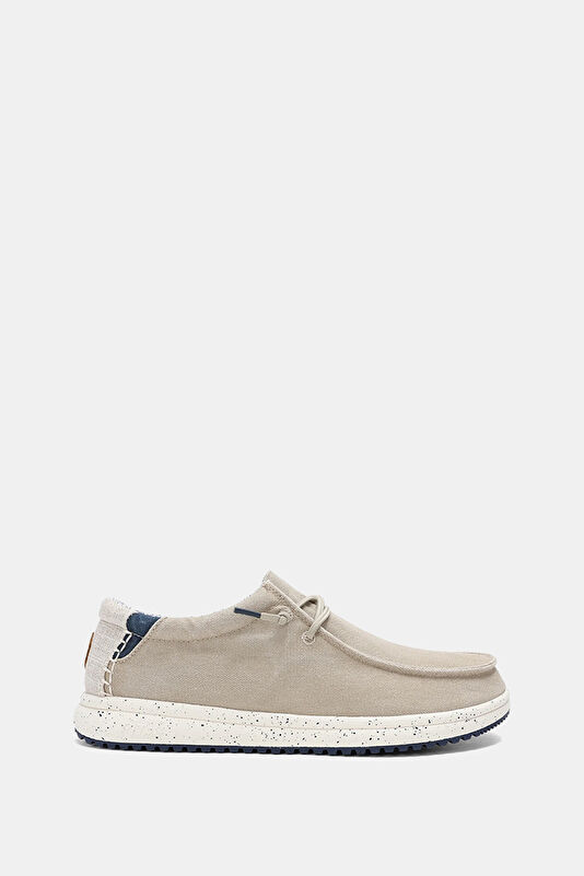 Nias Beige Men's Boat Shoe