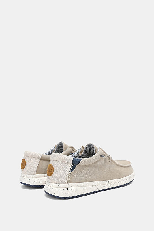 Nias Beige Men's Boat Shoe 3