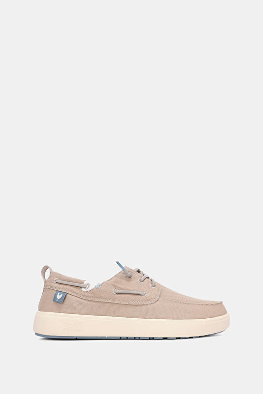 Maui Beige Men's Boat Shoe