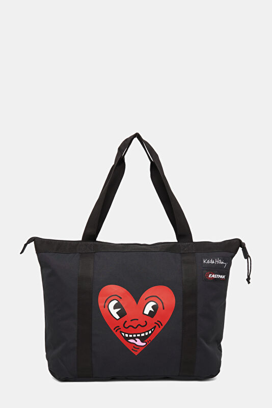 X Keith Haring Travel Tote Siyah Çanta