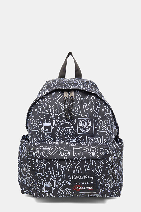 X Keith Haring Day Pak'r Siyah Çanta