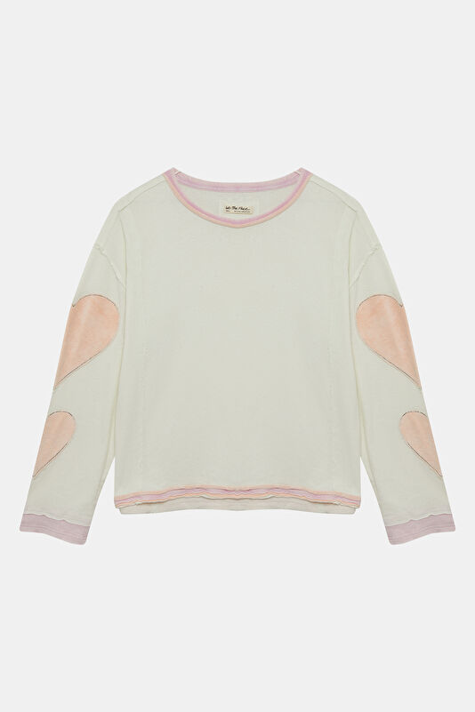 Mint O Yaka Kadın Sweatshirt