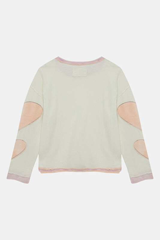 Mint O Yaka Kadın Sweatshirt 2