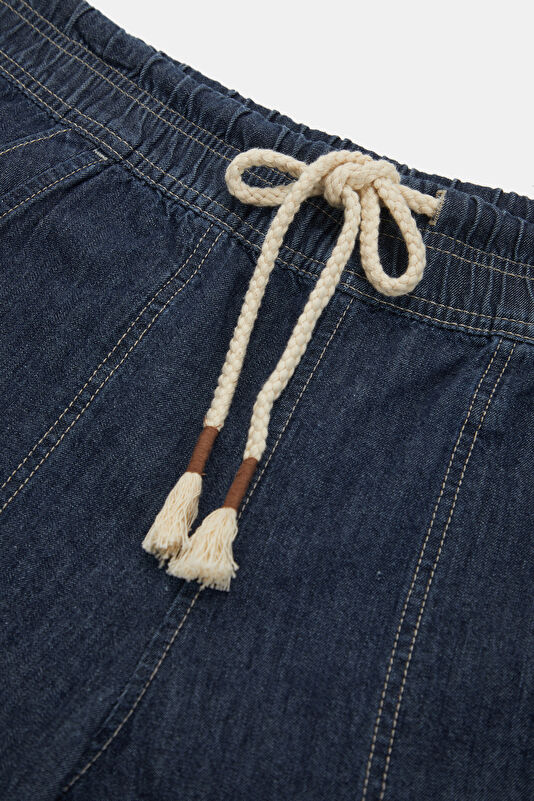 Navy Blue Women's Pants 3