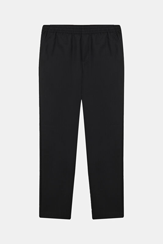 Black Straight Leg Men's Pants