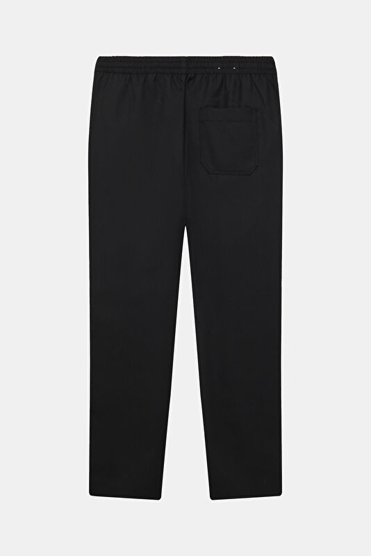 Black Straight Leg Men's Pants 2