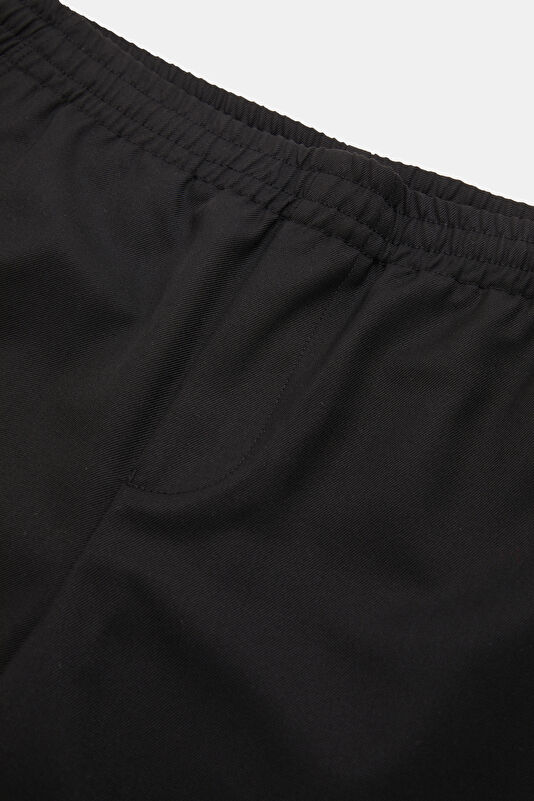 Black Straight Leg Men's Pants 3