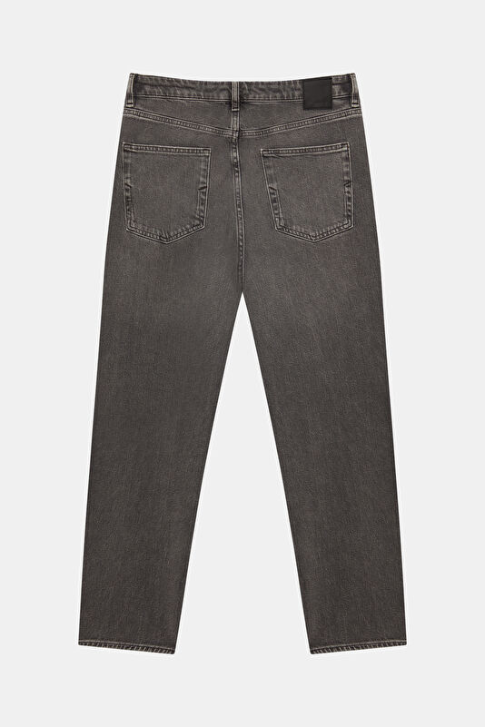 Antrasit Slim Fit Erkek Jean Pantolon 4